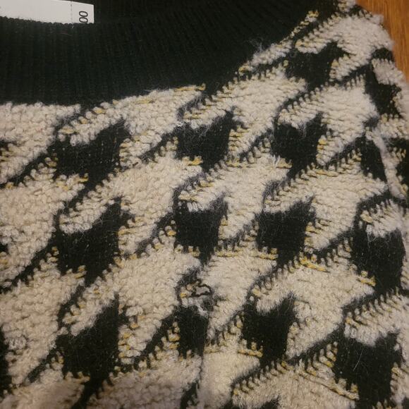 Max Edition Houndstooth Sweater $108 Size Large - Picture 8 of 12